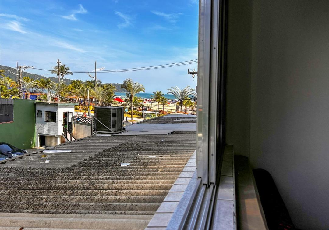 דירות פראייה גראנדה Otimo Loft Pe Na Areia Na Praia Da Guilhermina Sp מראה חיצוני תמונה